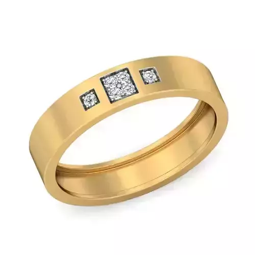 Gold Wedding Band 8