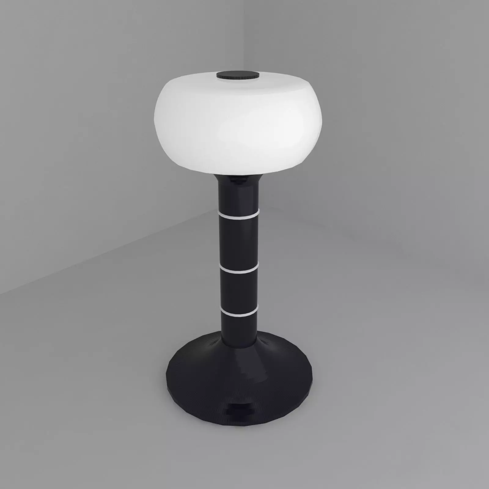 Tesla lamp 3D model_0