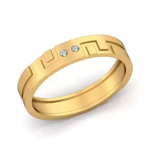 Gold Ring With Diamonds 27