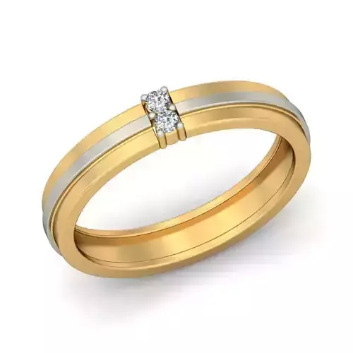 Gold Ring With Diamonds 28