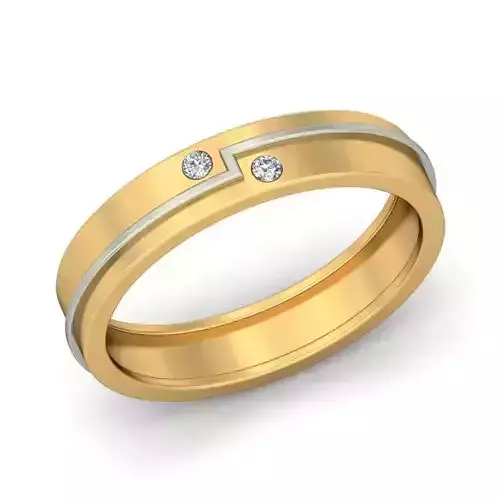 Gold Ring With Diamonds 29