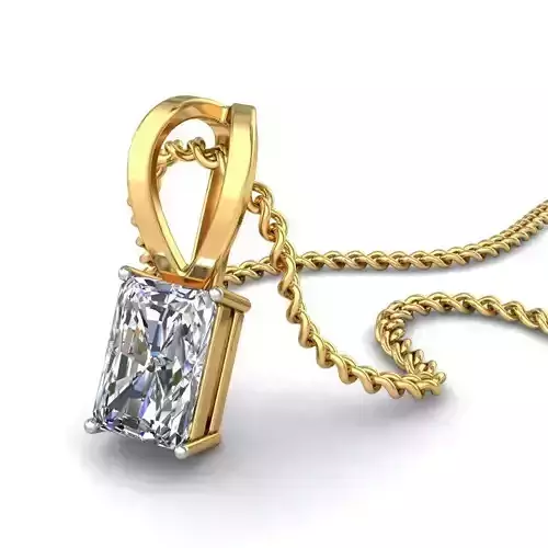 Gold Pendant With Diamonds 211