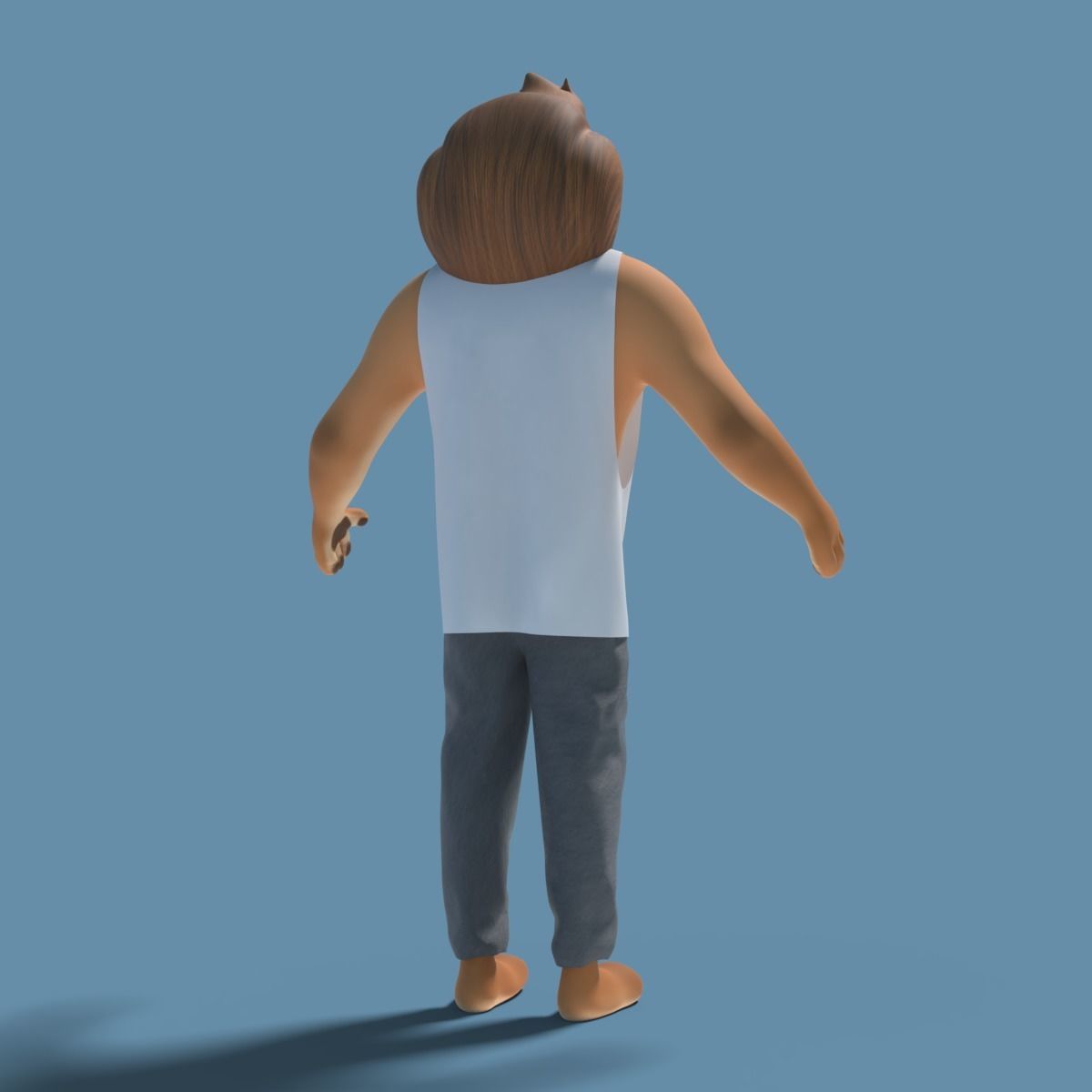 Sam the Lion 3D model_4