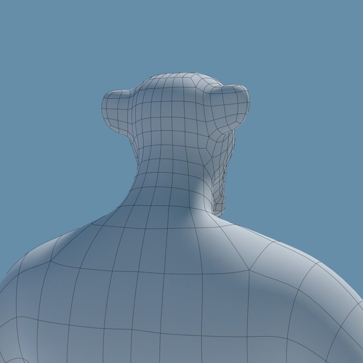 Sam the Lion 3D model_19