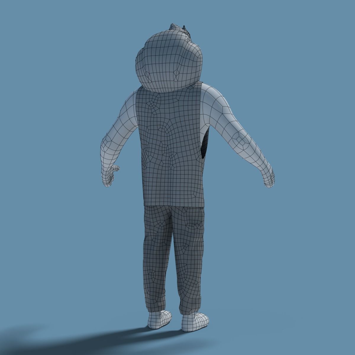 Sam the Lion 3D model_9