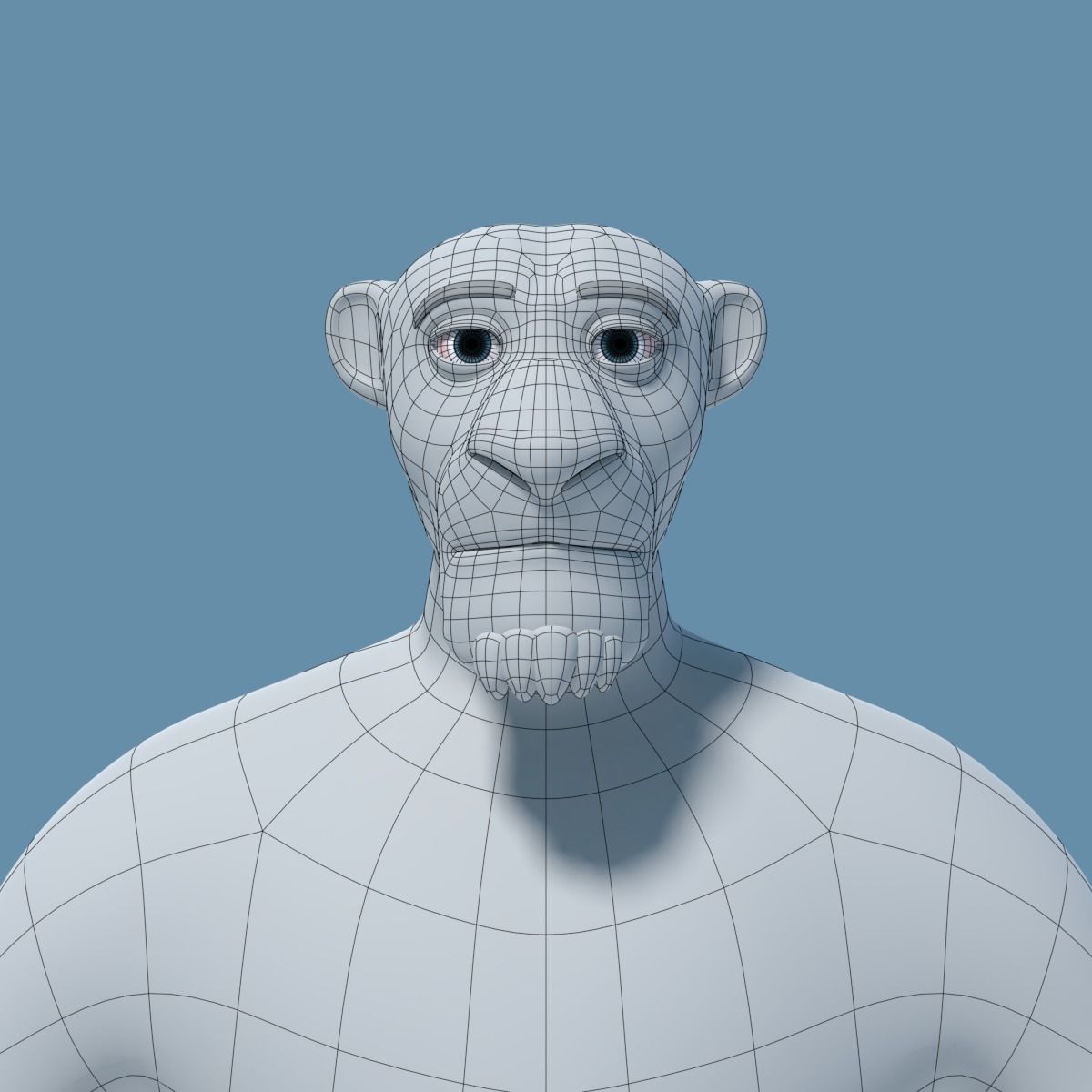 Sam the Lion 3D model_15