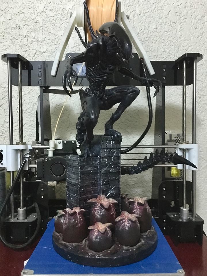 Alien Xenomorph 3D Print Model 3D print model_21