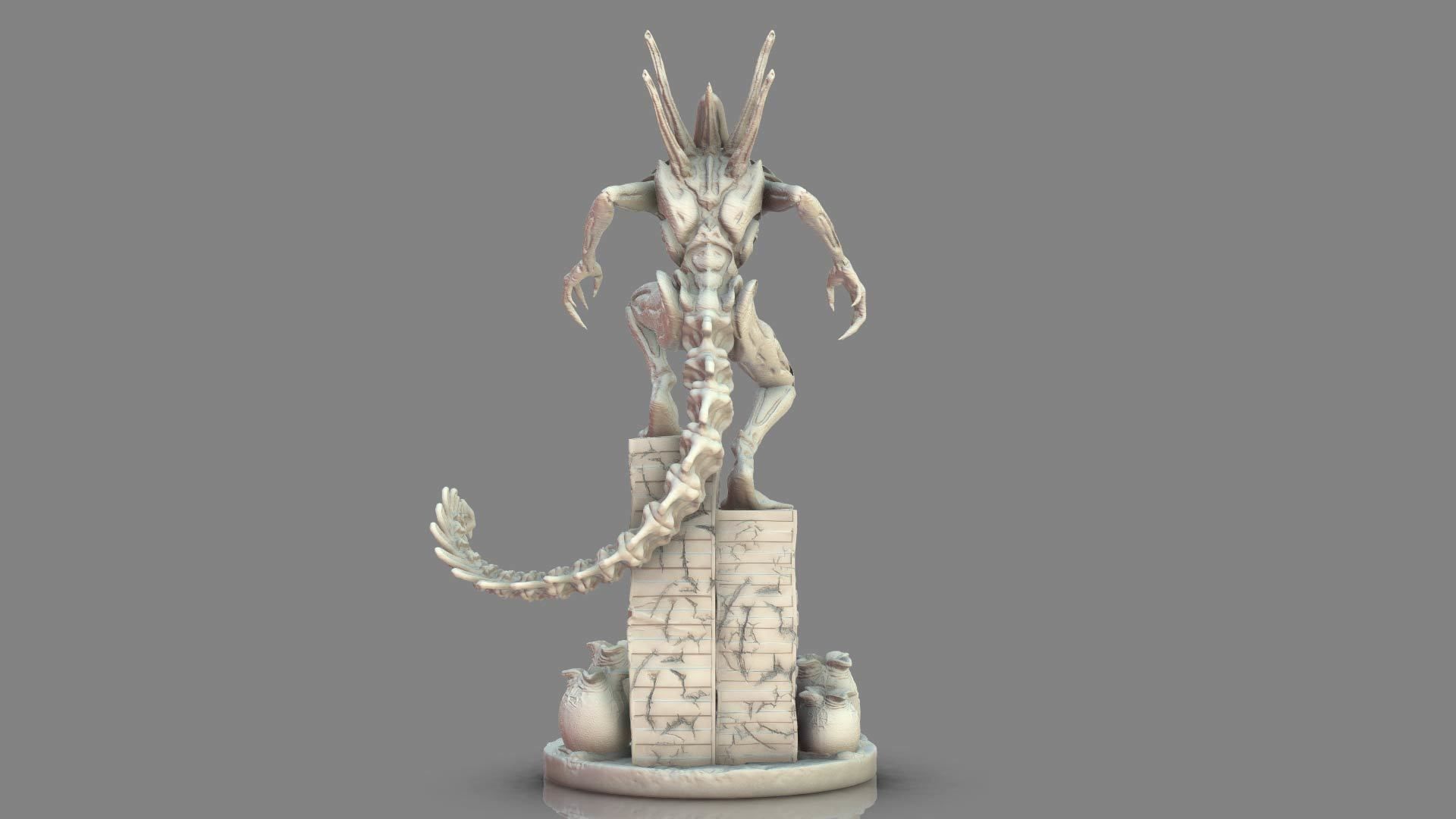 Alien Xenomorph 3D Print Model 3D print model_8