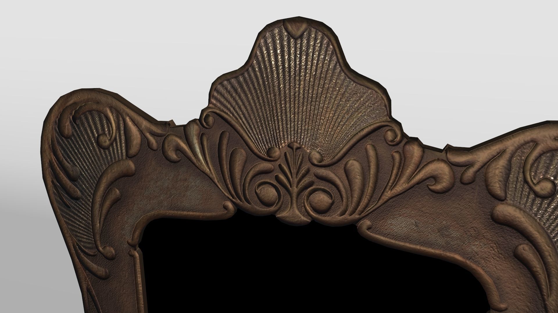 Ocean Frame Low-poly 3D model_3