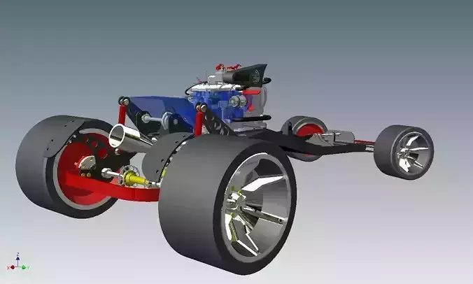 GoKART four wheeled vehicle
