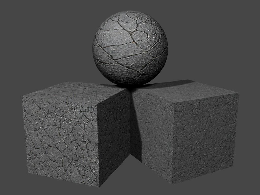 Ground Cracked Asphalt Textures Pack Texture_6