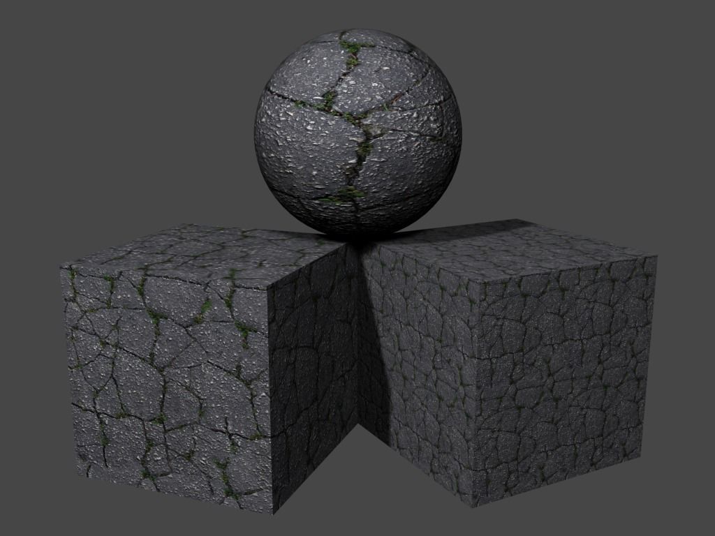 Ground Cracked Asphalt Textures Pack Texture_7