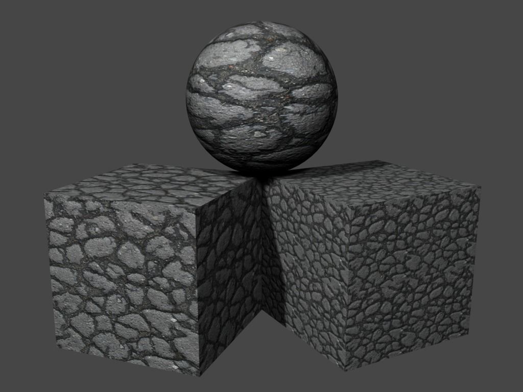 Ground Cracked Asphalt Textures Pack Texture_2