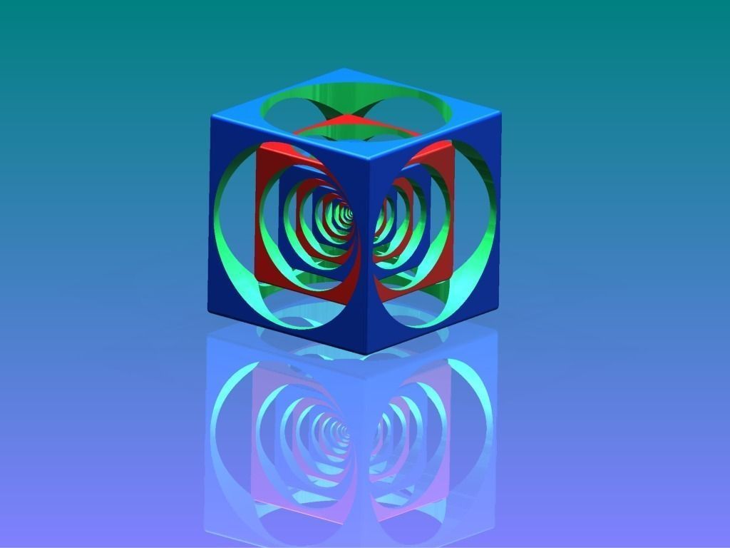 Turners CUBE Free 3D model_1