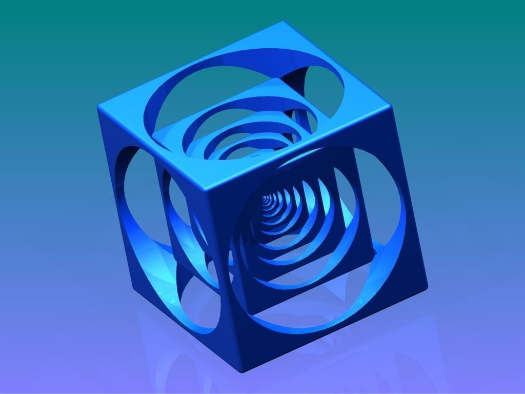 Turners CUBE Free 3D model_2