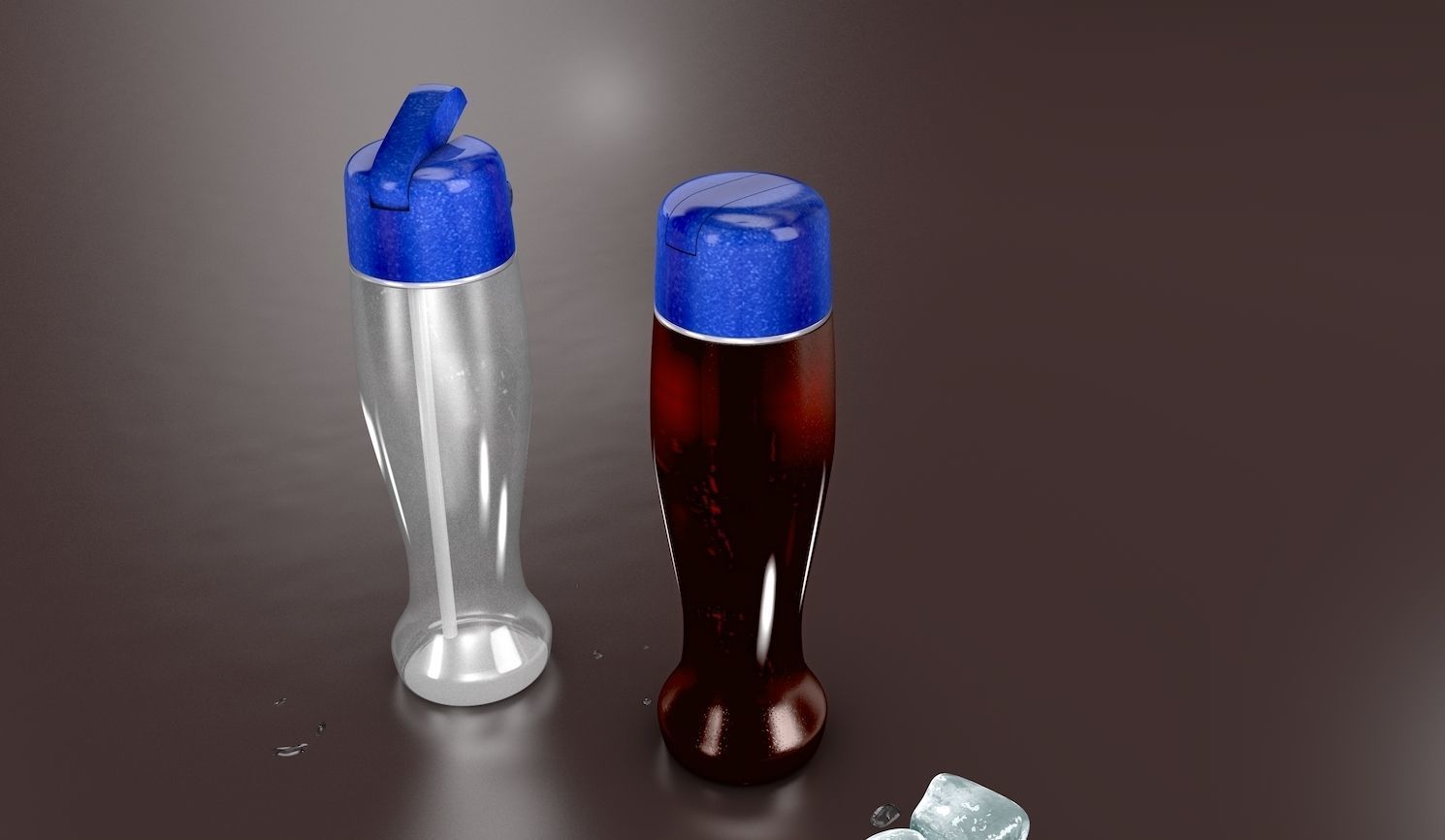 Pepsi Bottle Back to the Future II 3D model_9