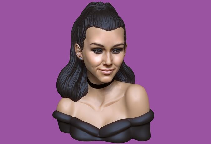 Ariana Grande 3d printable version 3D print model