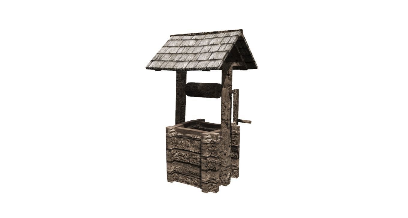 Medieval building pack Low-poly 3D model_13