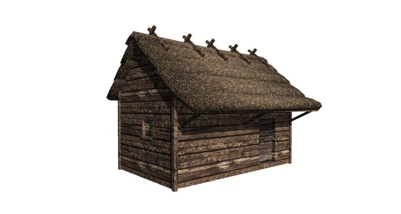 Medieval building pack Low-poly 3D model_8