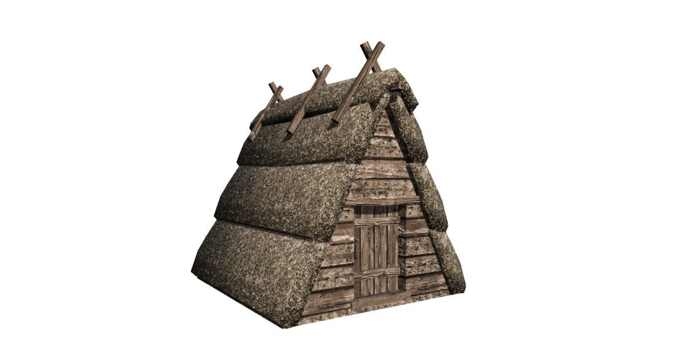Medieval building pack Low-poly 3D model_10
