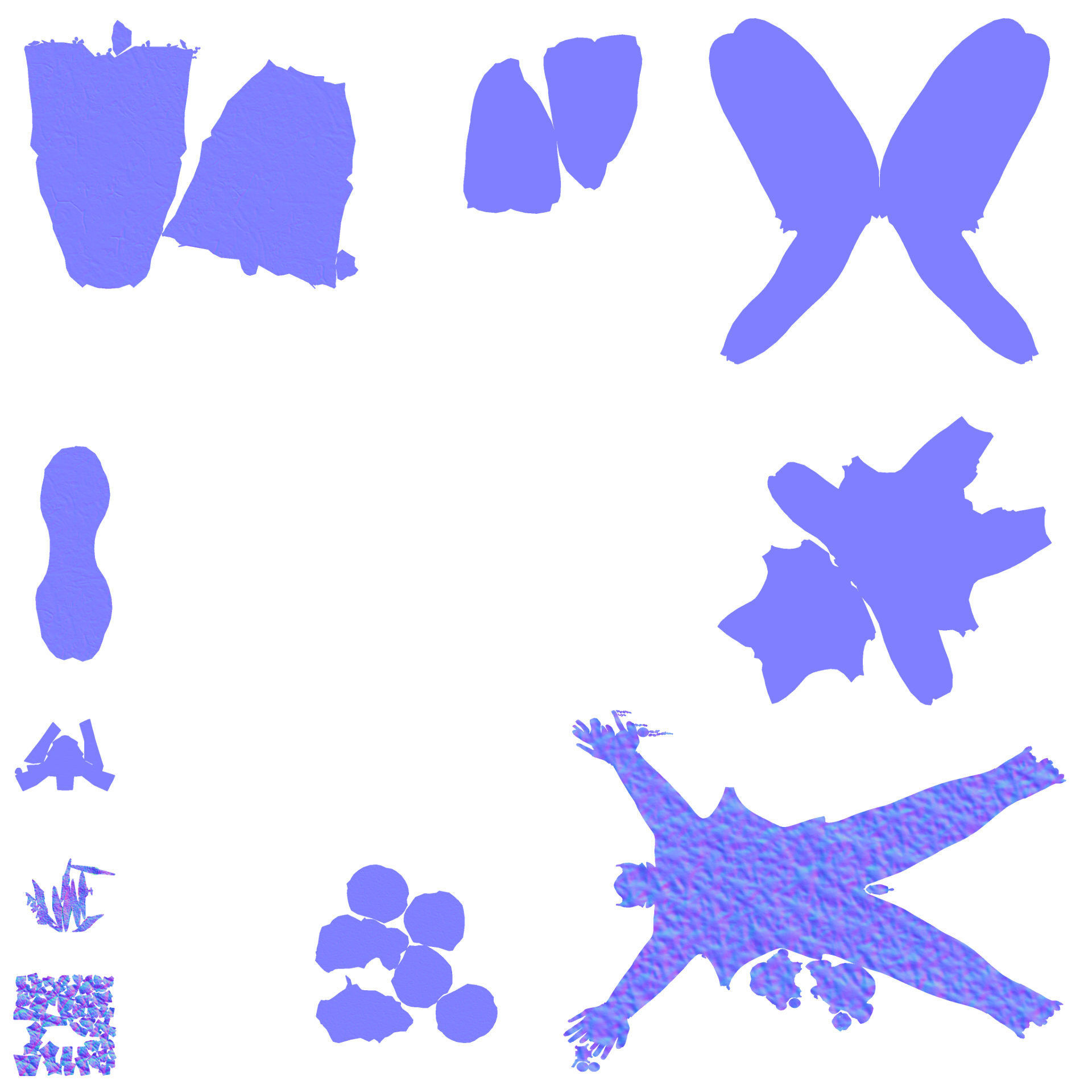 Simple Vampire Model Low-poly 3D model_7