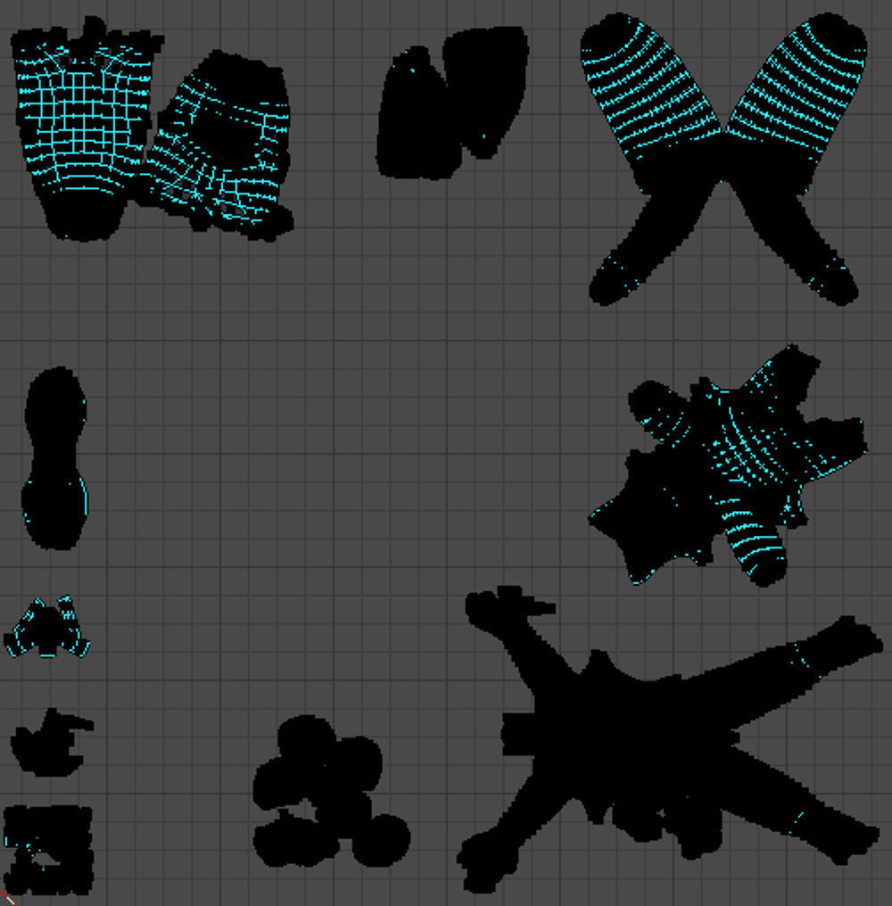 Simple Vampire Model Low-poly 3D model_5