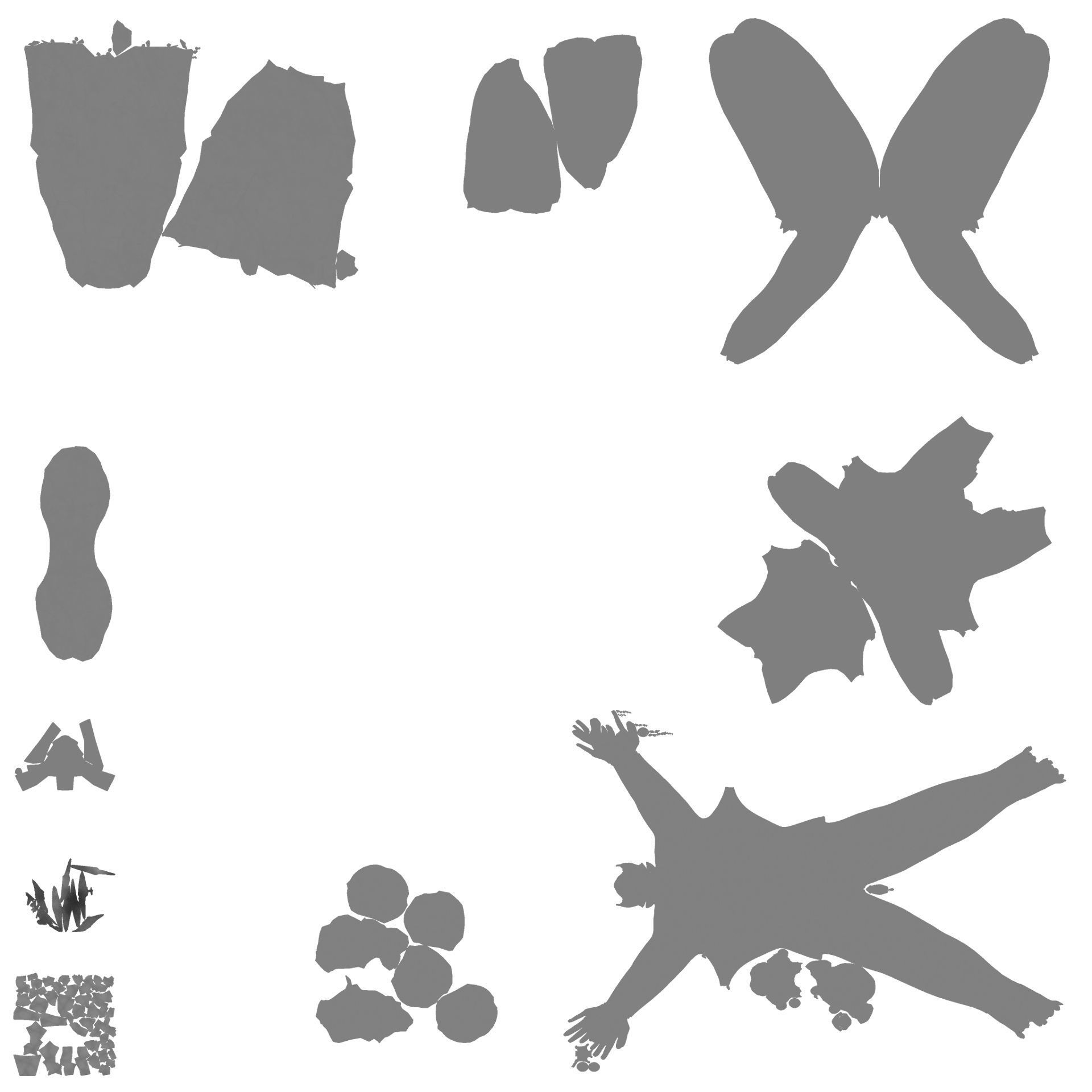 Simple Vampire Model Low-poly 3D model_9