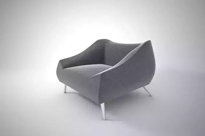 01 CARMEL CHAIR 3D model