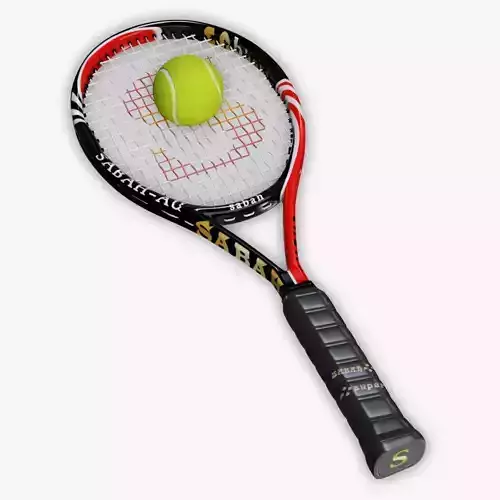 Tennis Racket and Ball03