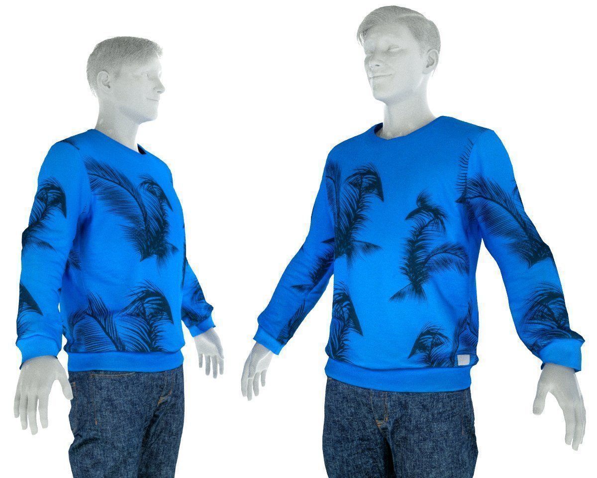 10 Casual Male Outfits V7 3D Model Collection_8