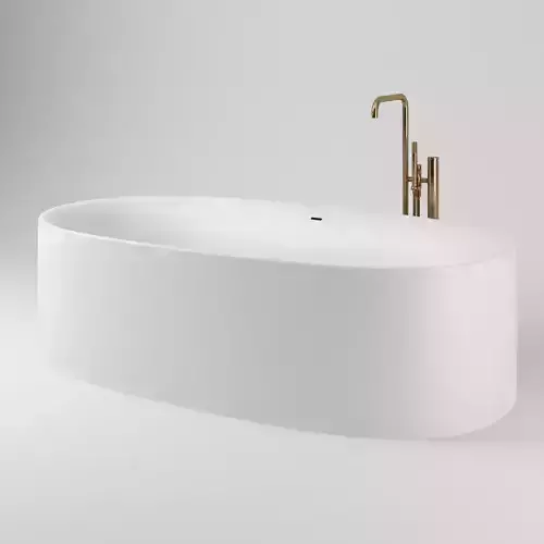 Bathtub Sabbia with Vola FS1 faucet 3D model