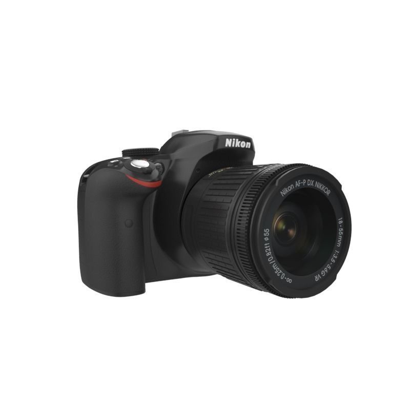 DSLR D3400 DUAL KIT CAMERA 3D model_2