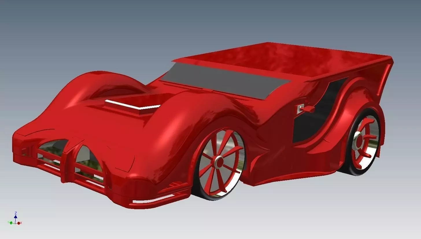 Fantasy Car Free 3D model