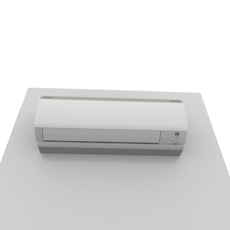 AIR CONDITIONER INVERTER  Low-poly 3D model_1