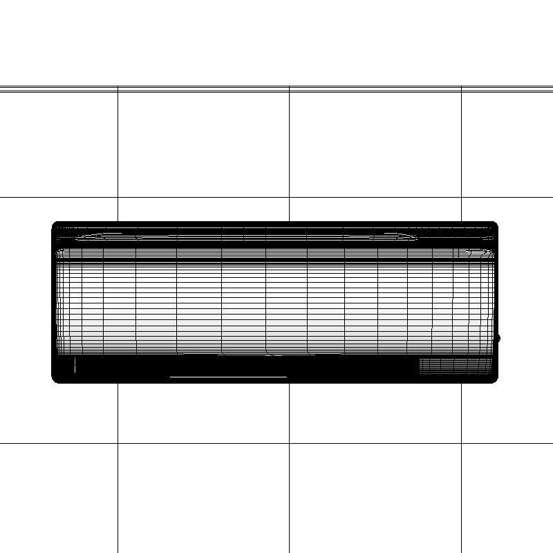 AIR CONDITIONER INVERTER  Low-poly 3D model_10