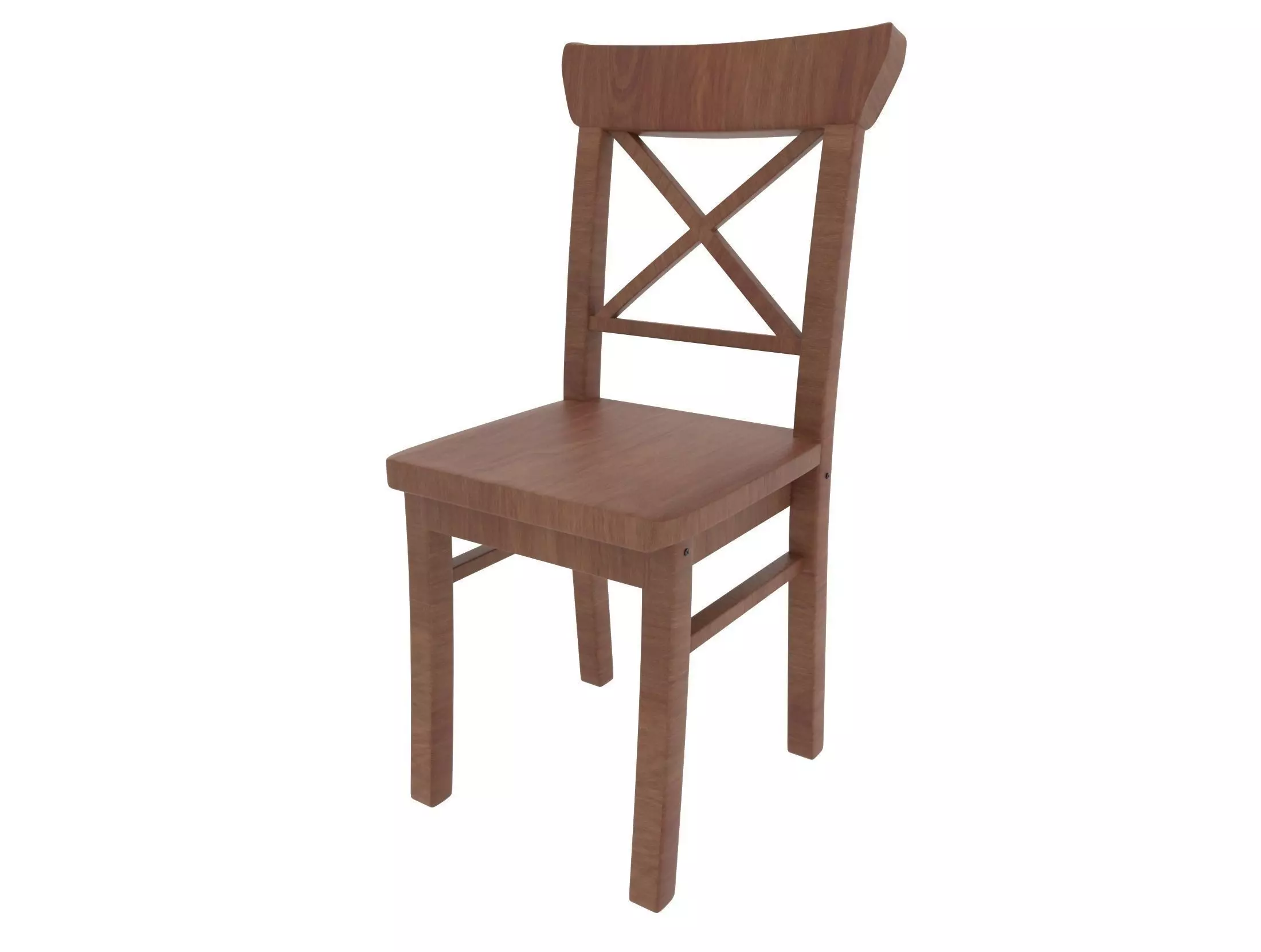 Dining Chair 01 Free low-poly 3D model