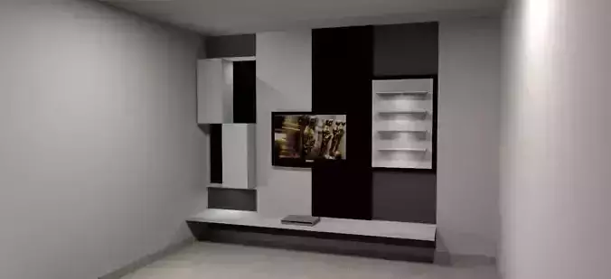 Black  White Lcd Unit