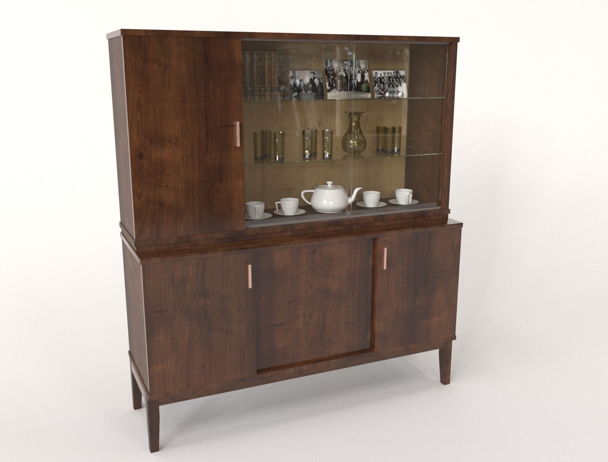 Old furniture from the USSR 3D Model Collection_3