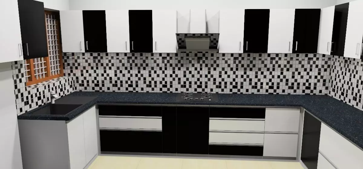 Kitchen design Free 3D model