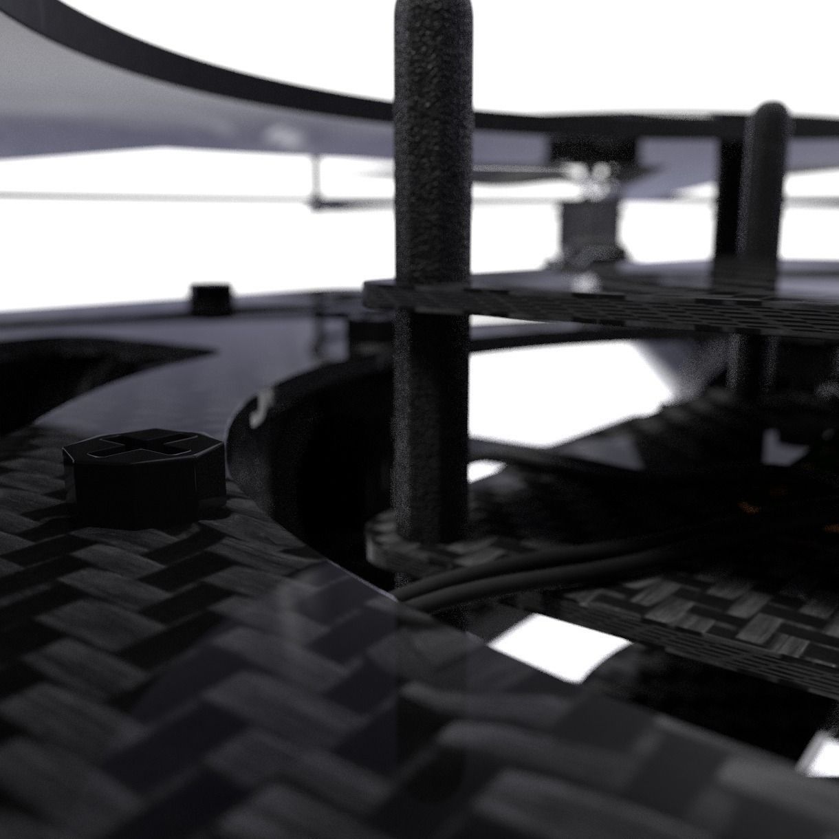 hexacopter drone 3D model_14