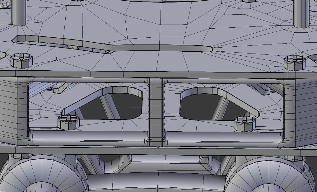 hexacopter drone 3D model_26