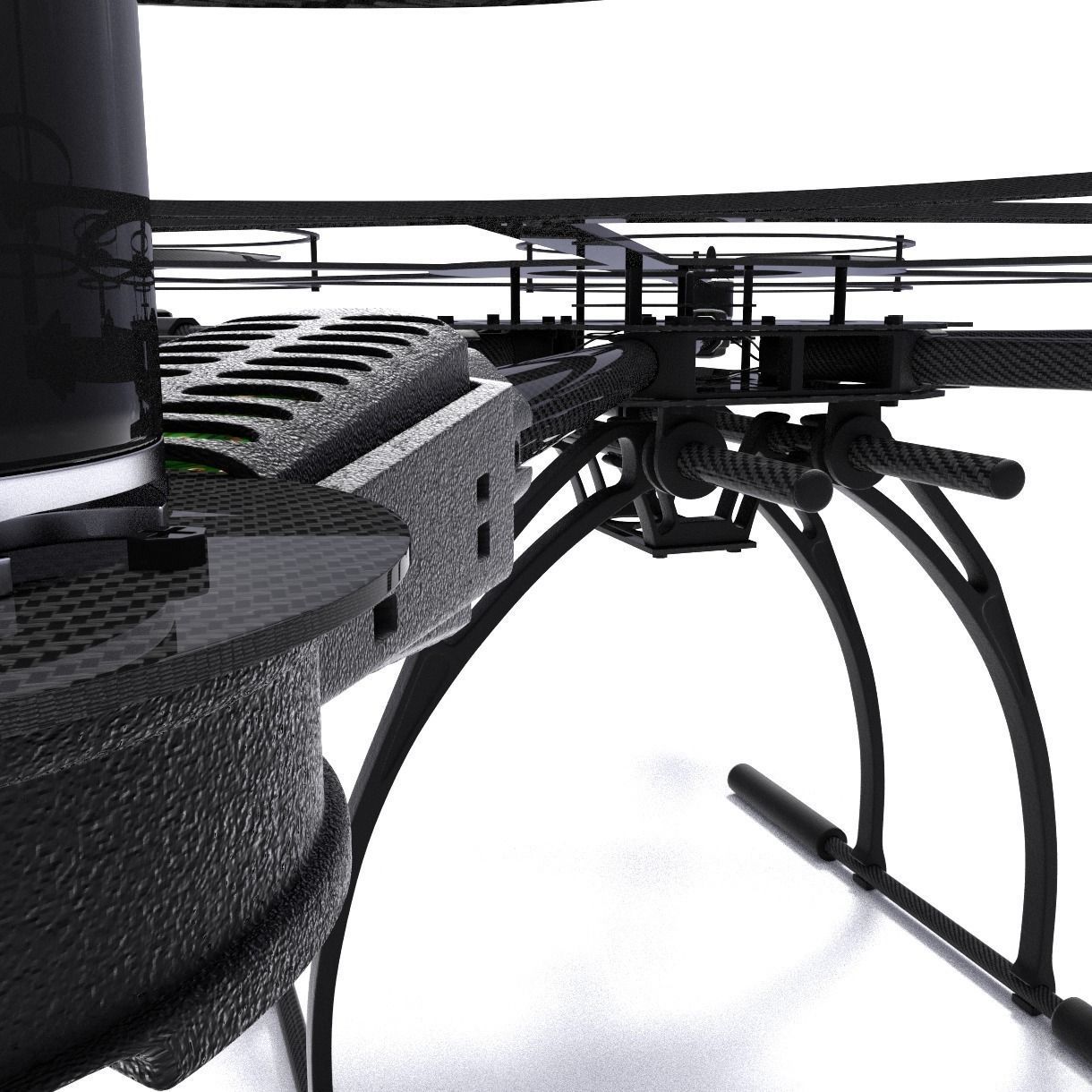 hexacopter drone 3D model_10