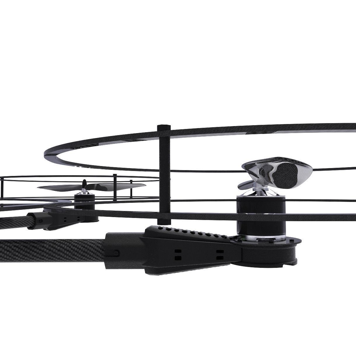 hexacopter drone 3D model_8