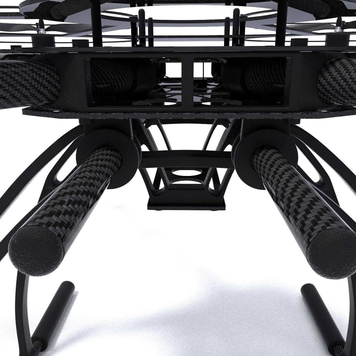 hexacopter drone 3D model_17