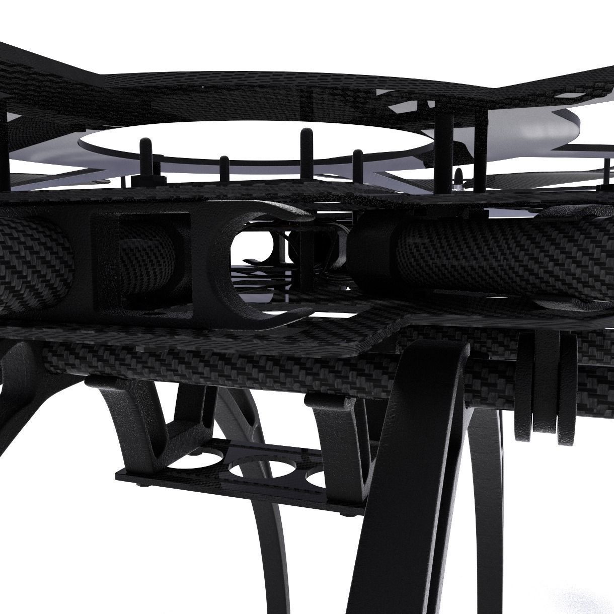 hexacopter drone 3D model_16