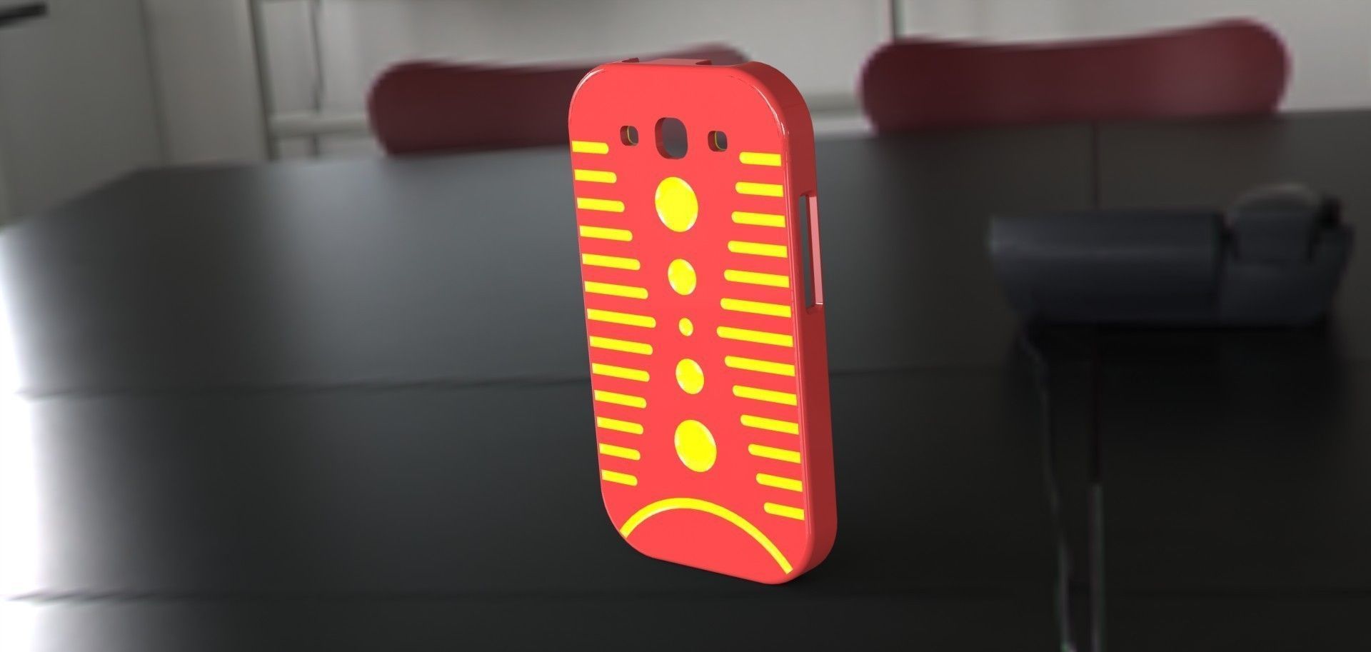 Galaxy S3 Phone Case Trim Free 3D model_2