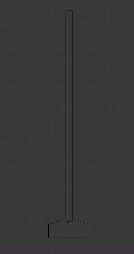 Glass fence Free low-poly 3D model_0