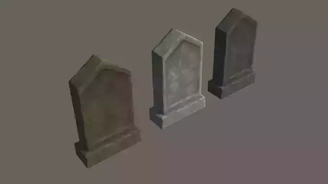 Grave 11 - PBR Low-poly 3D model