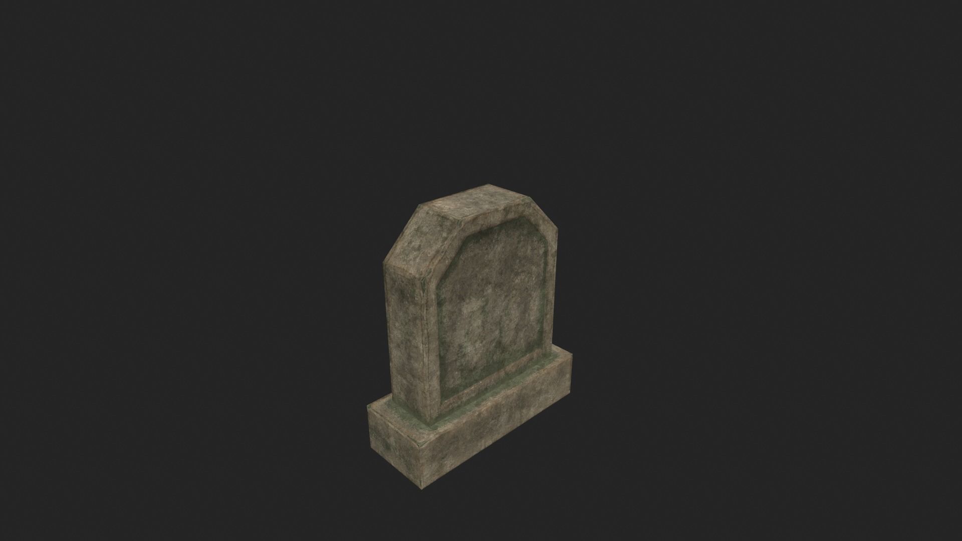 Grave 12 - PBR Low-poly 3D model_2