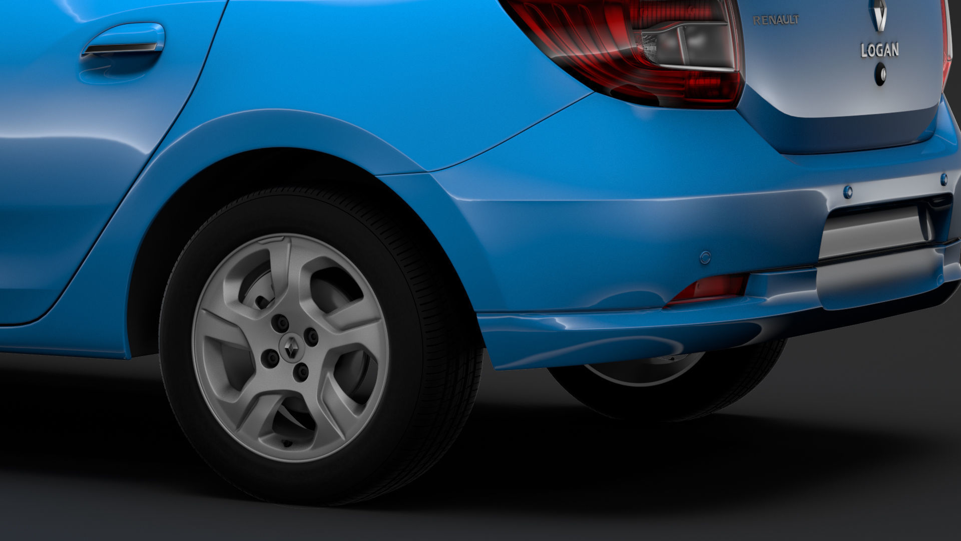 Renault Logan 2020 3D model_13